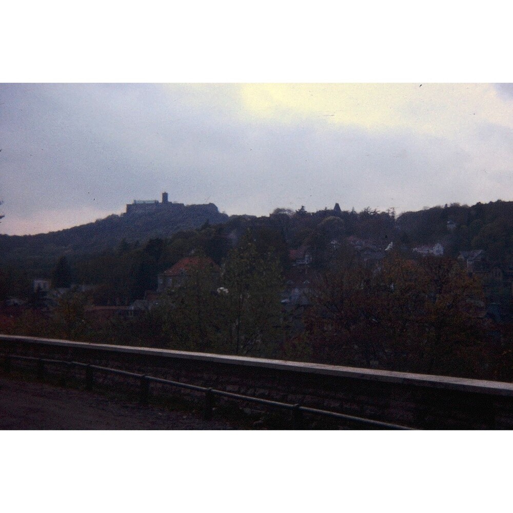 1970s Mini 110 Slide Germany - Wartburg Castle, Thuringia, Germany